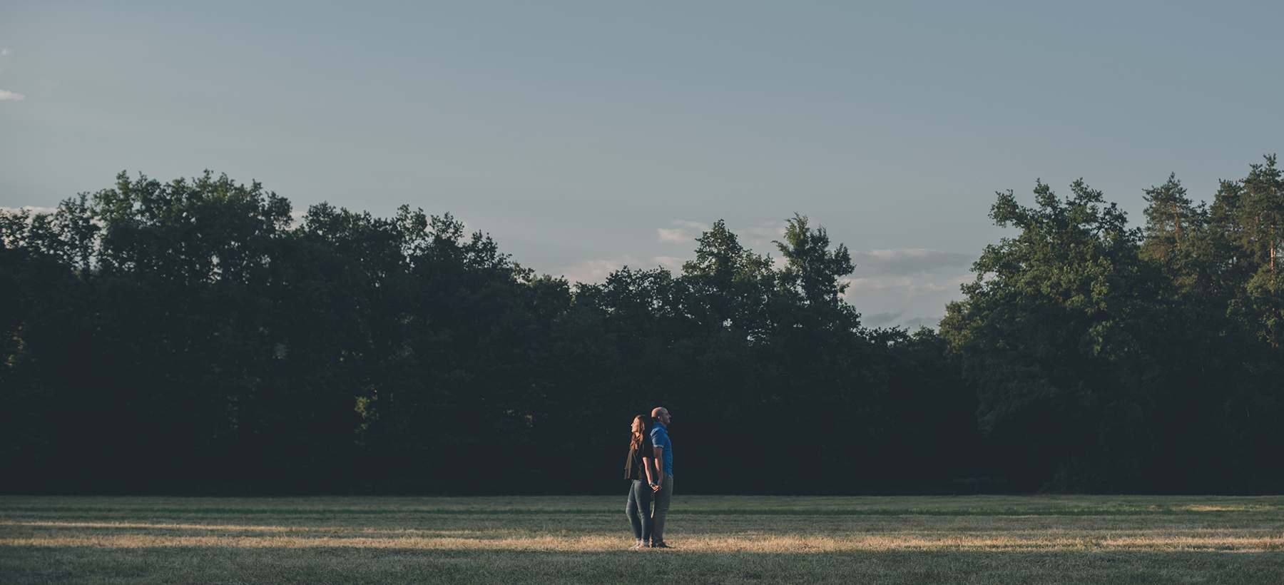 Creative photography of a couple.