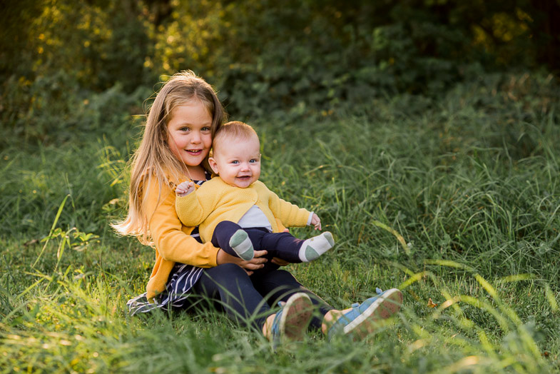 Portrait photography of children.